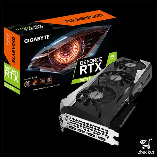 GIGABYTE GeForce RTX 3070 Ti GAMING OC 8G REV 1.0 Graphic Card (GV