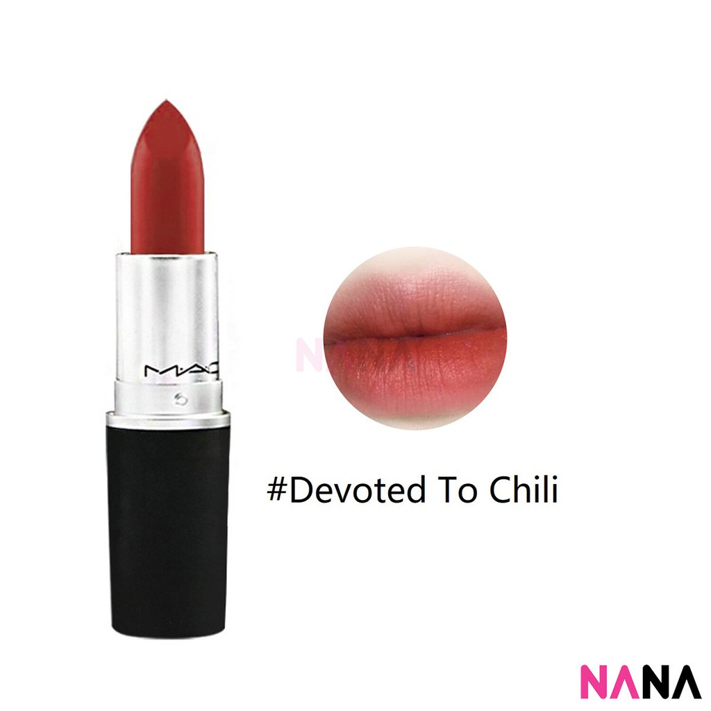 MAC Power Kiss Lipstick - Devoted To Chili 3g | Shopee Malaysia