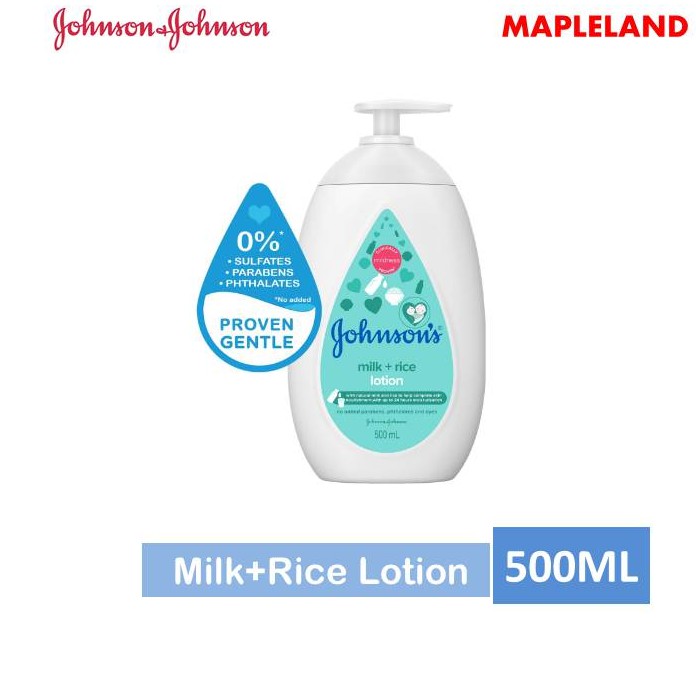 Johnson's Baby Milk+Rice Lotion (500ml) Shopee Malaysia