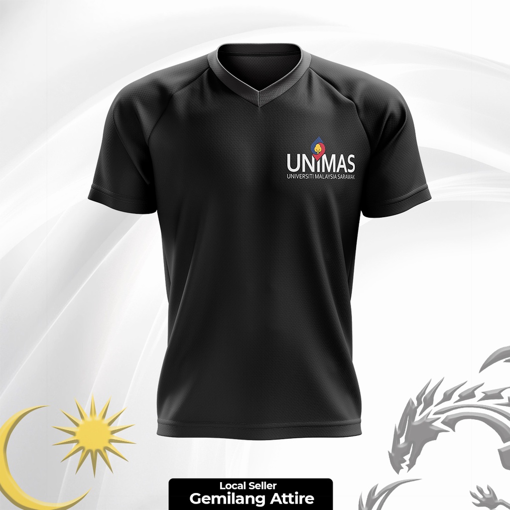 UNIMAS T-Shirt I Universiti Malaysia Sarawak T-Shirt IRound Neck ...