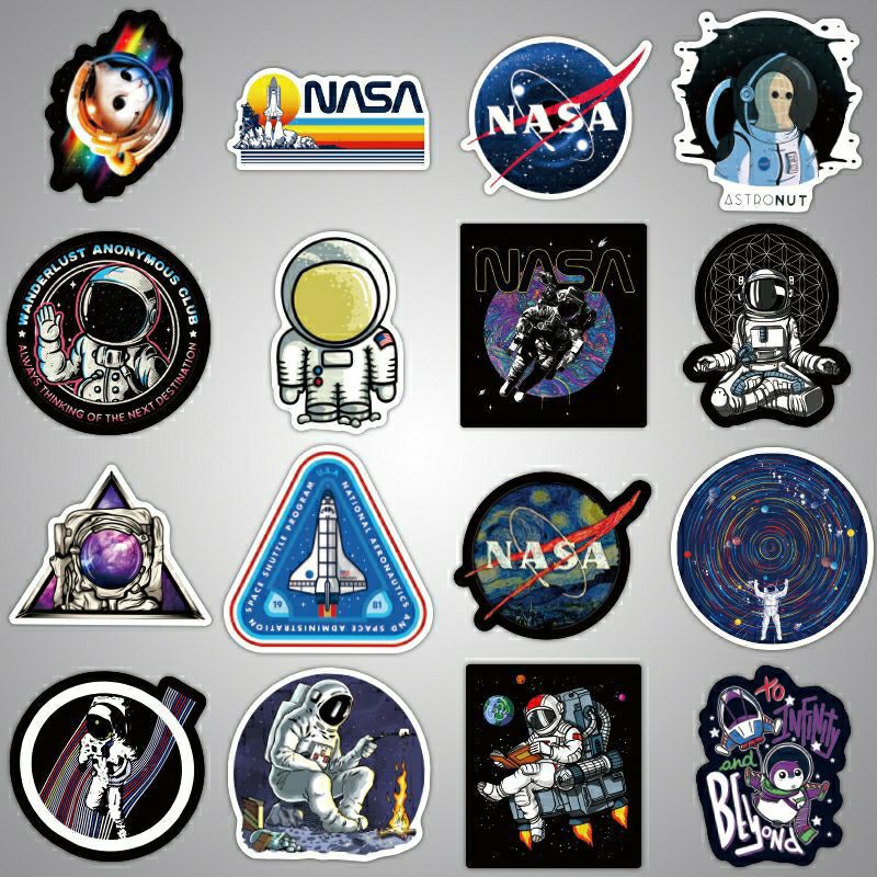 Nasa astronaut stickers | Shopee Malaysia