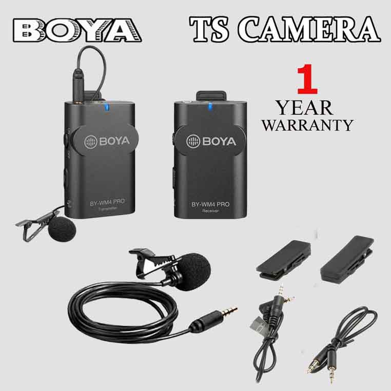 BOYA WM4 PRO WIRELESS MIC (OFFICIAL BOYA) Shopee Malaysia