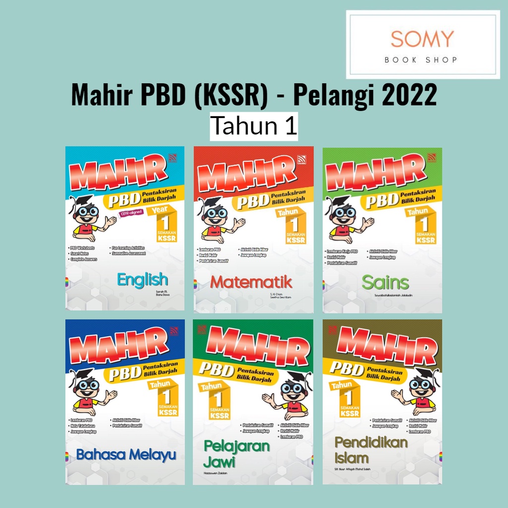 [SOMY] Buku Latihan Tahun 1: Mahir PBD KSSR Tahun 1 - Pelangi (2022 ...