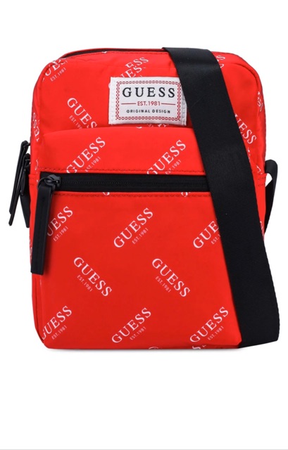 Original Guess Magazine Sling Bag Crossbody Bag Orange 2023, Men's Fashion,  Bags, Sling Bags on Carousell