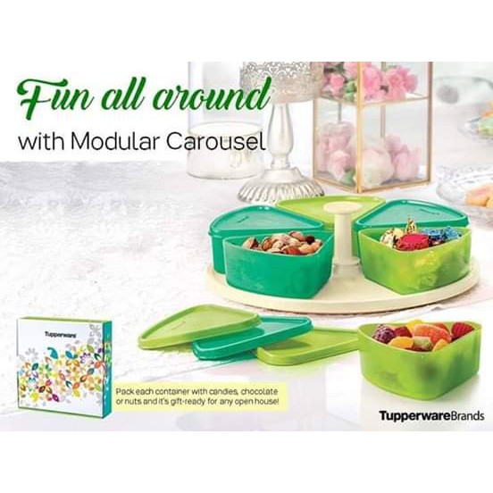 TUPPERWARE Modular Carousel Container Set of 6 (200ml) | Shopee Malaysia