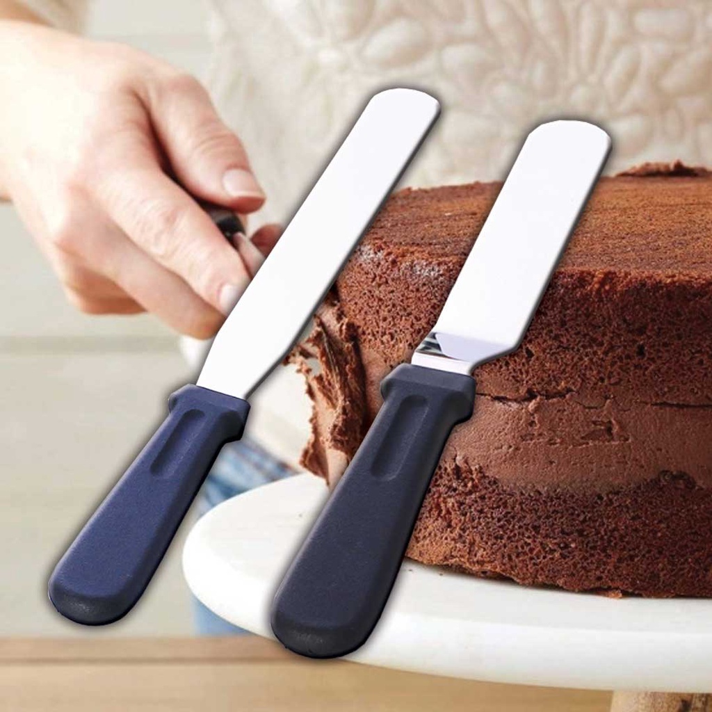 Icing Pisau Kek Spatula Curve Spatula (6”)Icing Spatula Curve Spatula ...