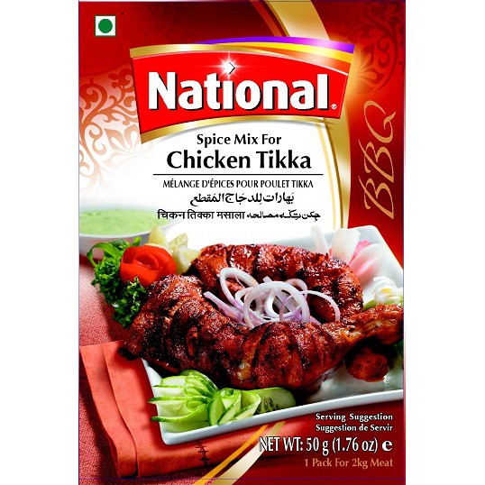 National Chicken Tandoori Masala Mix Spice - Masala Ayam Tandoori ...