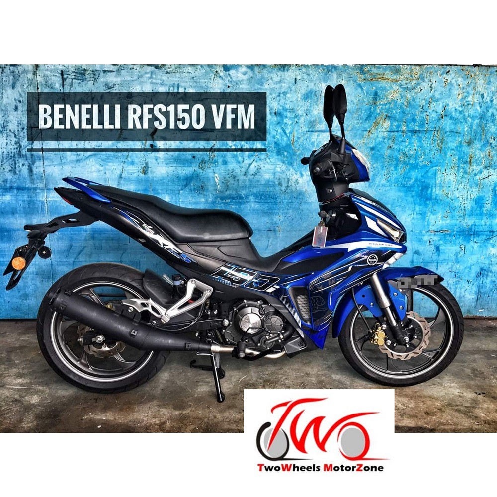 BENELLI RFS150 EXHAUST MUFFLER RACING CUTTING STANDARD CJIPOH | Shopee ...