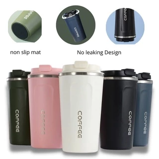 [510ML]Insulated Tumbler Coffee Mug Vacuum Flask Insulated Coffee Thermal Flask Cup Stainless Steel with Screw on Lid