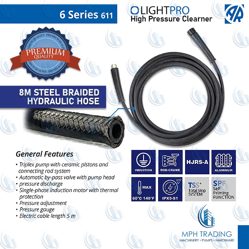 AR Annovi Reverberi BC611 Blue Clean Italy Hand Carry High Pressure ...