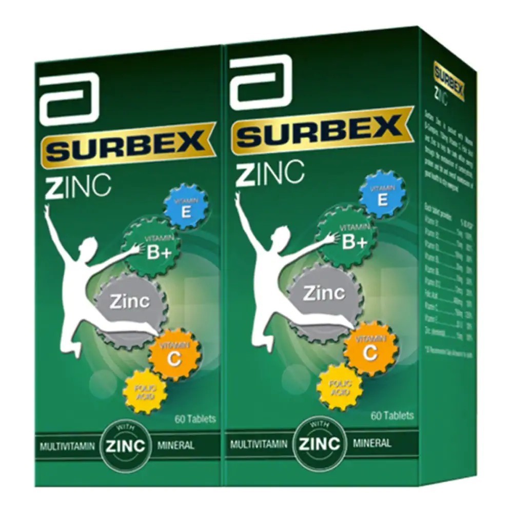 Surbex Zinc B-Plus 60 Tablets | Shopee Malaysia