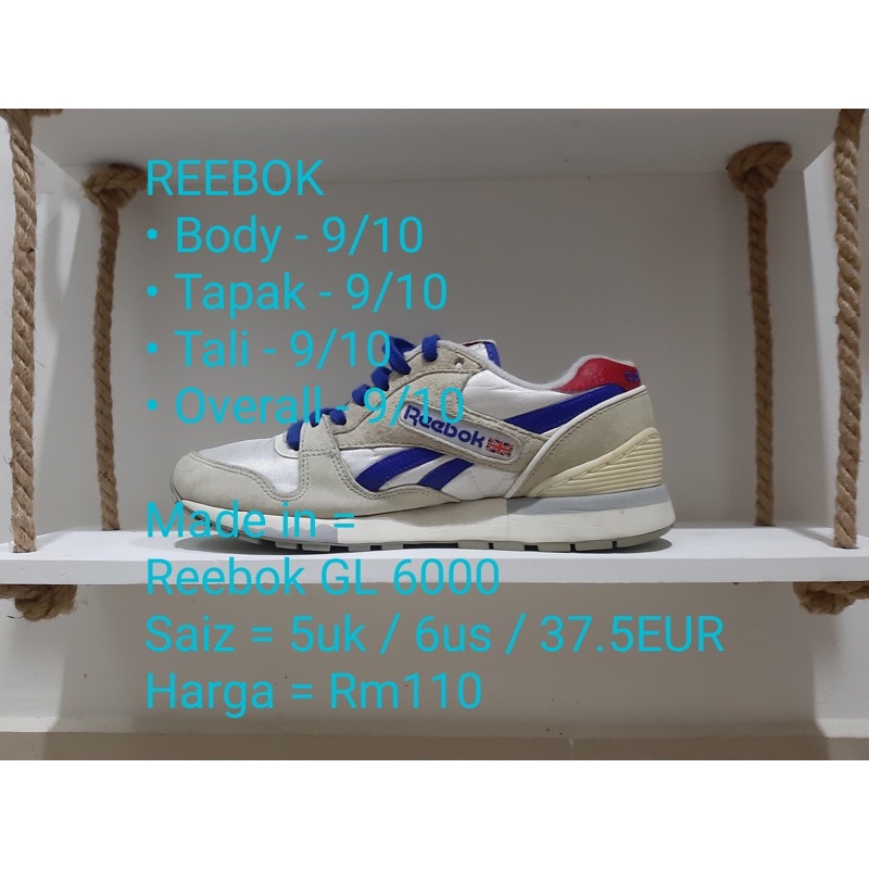 Kasut reebok original outlet