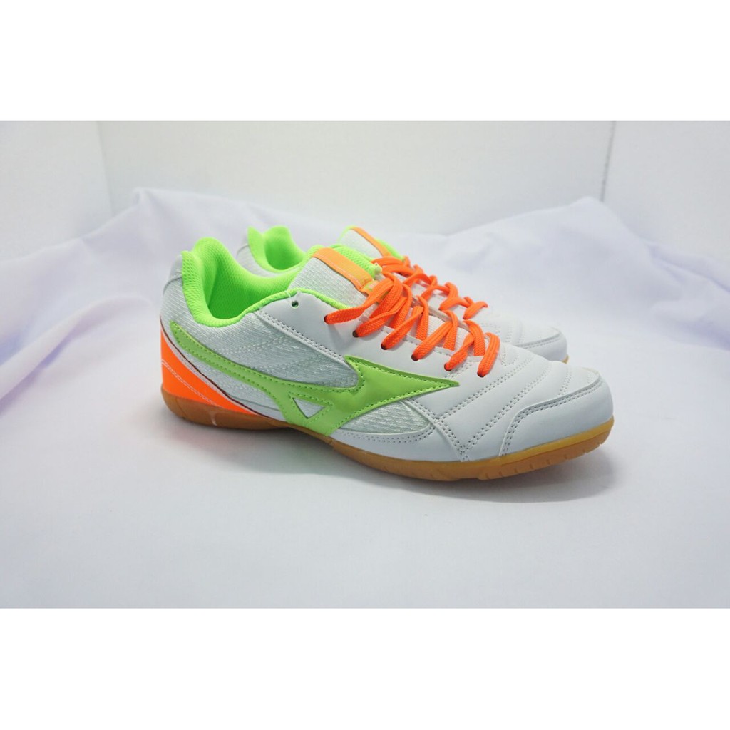 COPY ORI 1 1 MIZUNO SALA FUTSAL SHOES White Oren Green Shopee