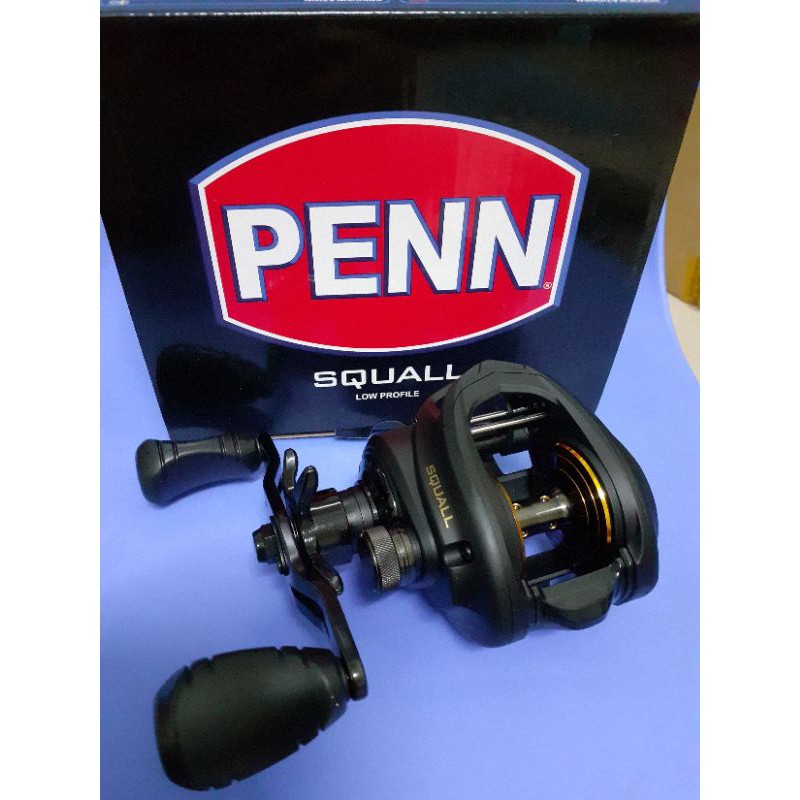 Penn SQL300LPLH Squall Low Profile Reel