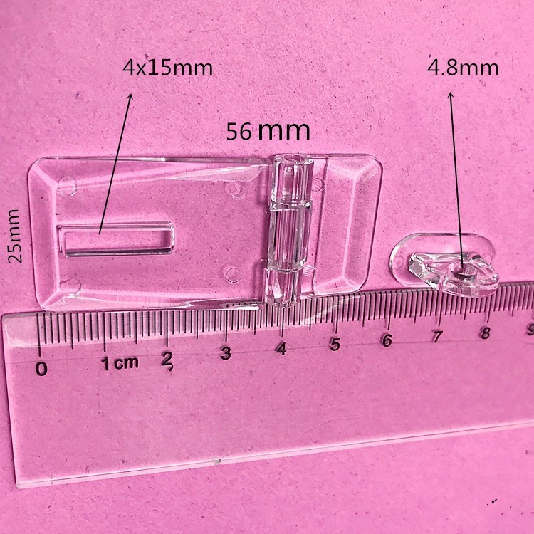 ACRYLIC Lock Buckle / Lock Peti Plastik (Sederhana) ( Minimum Order 5 ...