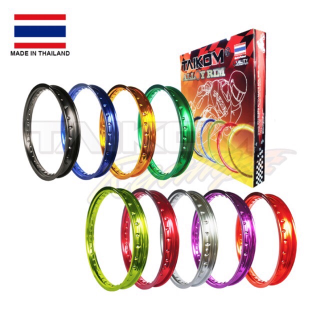 Alloy Rim Taikom Thailand 140 160 185 17 18 1.40 1.60 100% Original ...