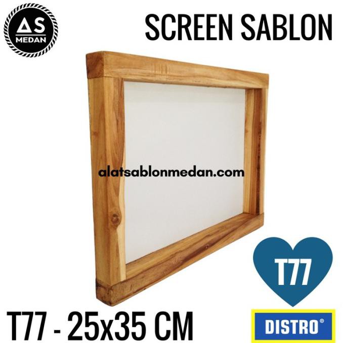 Open Ds) Screen Printing T77 25X35 (Wood) Shopee Malaysia