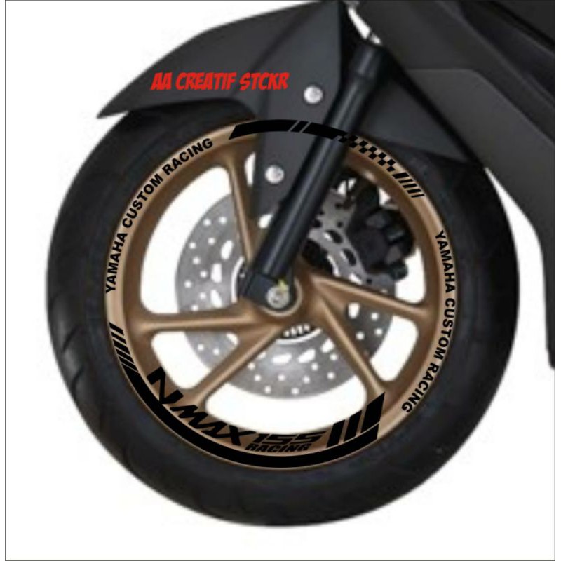 Yamaha Nmax rim cutting list sticker. Yamaha Nmax rim sticker. | Shopee ...