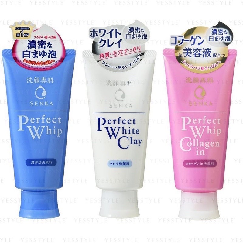 Japan Senka Perfect White Care Facial Cleanser Shopee Malaysia