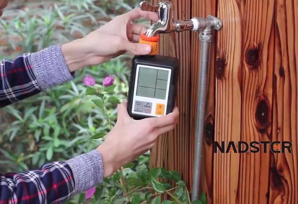 Automatic Electronic Water Timer Garden Irrigation Timer with LCD ...