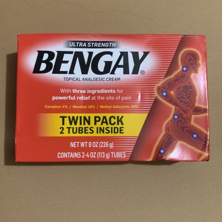 Muscle Rub BENGAY Cream Pure Aid by Kareway Sheffield Natureplex