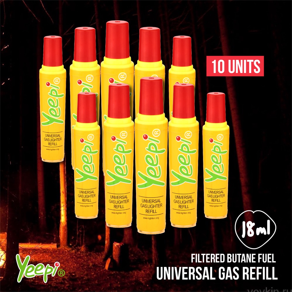 🇲🇾Yeepi Universal Gas Refill 8000 Filtered Butane Fuel Refill Gas ...
