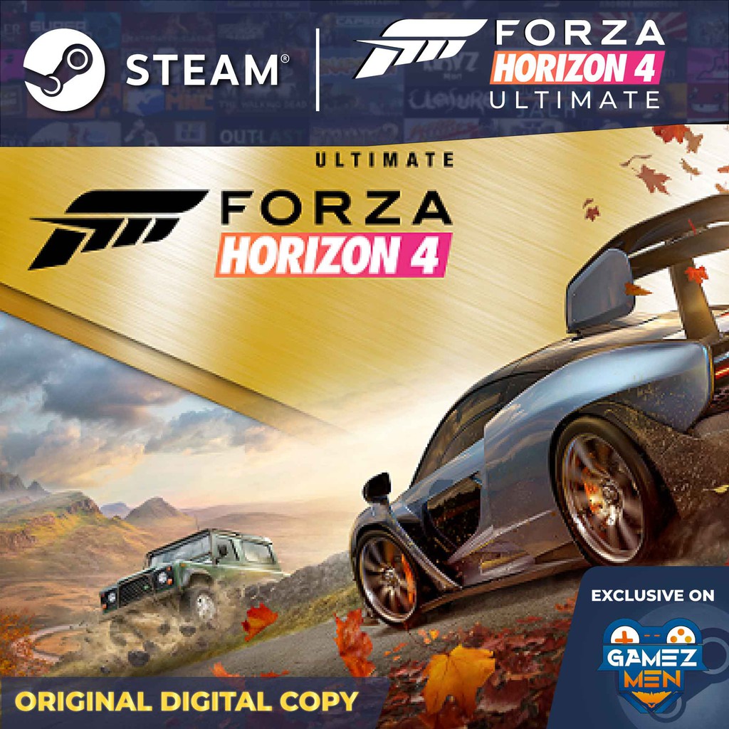 ORIGINAL Forza Horizon 4 ULTIMATE (ALL DLC INCLUDE) STEAM Digital ...