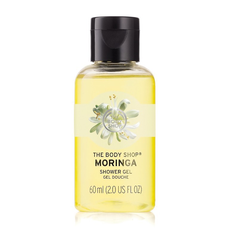 The Body Shop Moringa Shower Gel (60ml) Shopee Malaysia