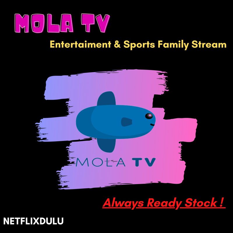 Mola TV Account Entertainment Sport Family Stream Pack