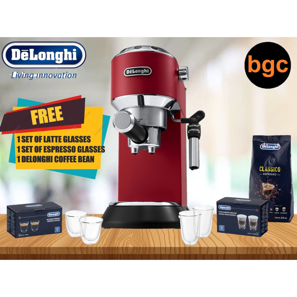 DeLonghi Dedica Style EC685R Pump CM (Red) EC685 | Shopee Malaysia