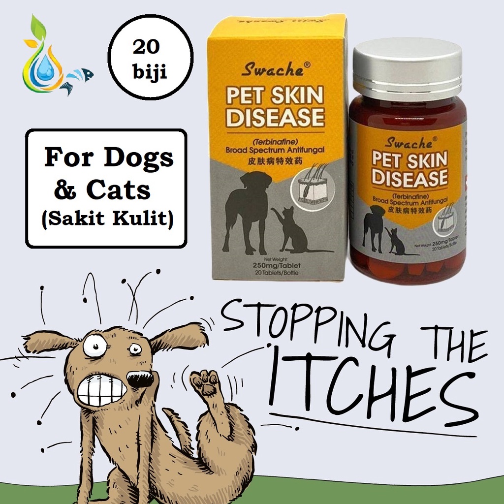 Swache Pet Disease Tablets For Dogs & Cats (AntiFungal Tablet) 20