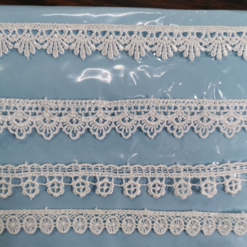 LOCAL READY STOCK] 13mm - 23mm Chemical Lace / Embroidery lace