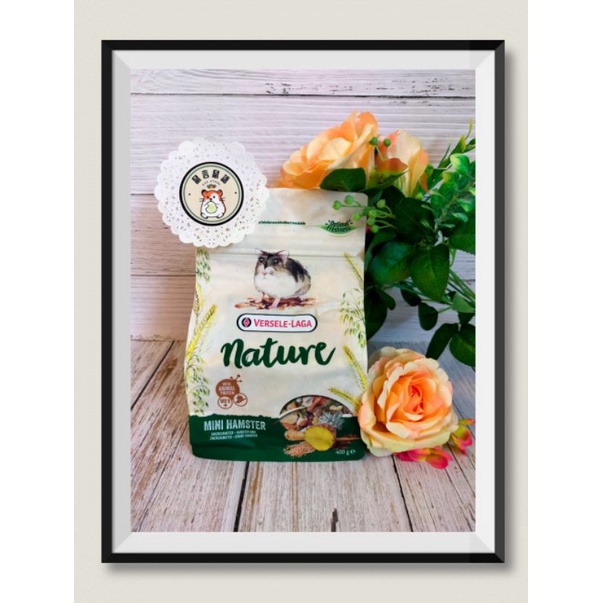thumbnail interactive-video image 1 of Versele Laga Nature Mini Hamster Food - 400g Healthy Hamster Diet With Fruits & Vegetables 1 of 9