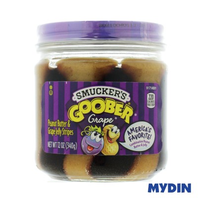 Smucker's Goober Peanut Butter and Grape Jelly Stripes 12 ozs | Shopee ...