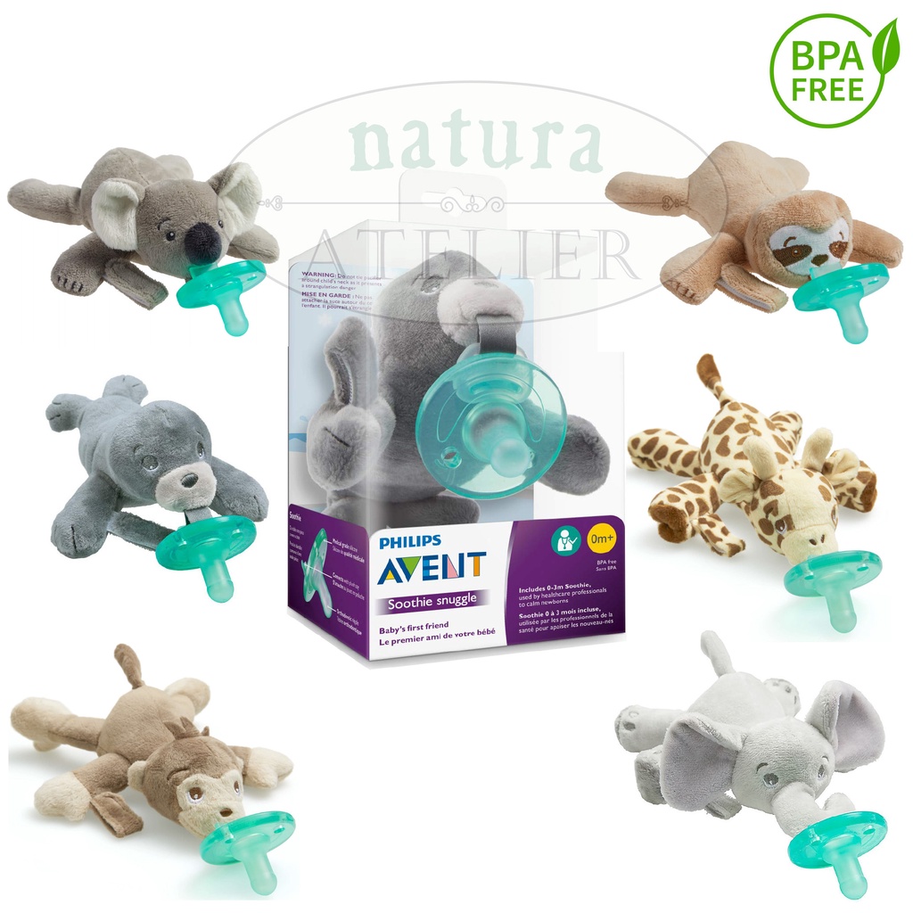 Ultra Soft Snuggle Baby Pacifier Puting