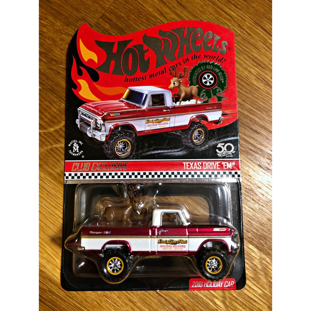 Hot Wheels RLC Exclusive Holiday Texas Drive Em | Shopee Malaysia