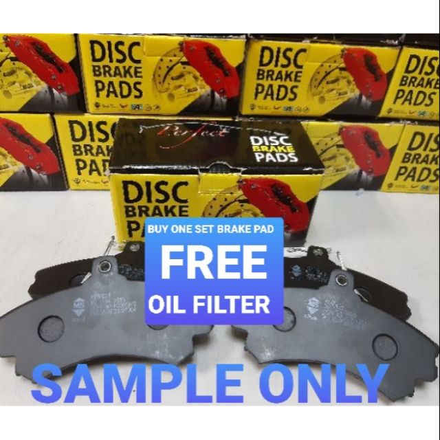 HILUX-KUN25,FORTUNER-2.5 BRAKE PAD FRONT PERFECT HAVE MALAYSIA SIRIM ...