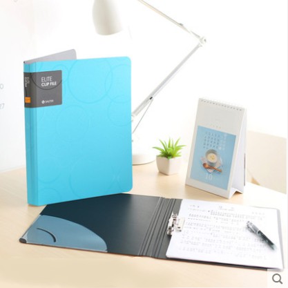 Shuter Eilte PVC Clip File Colour Folder with cover Color Pocket File ...