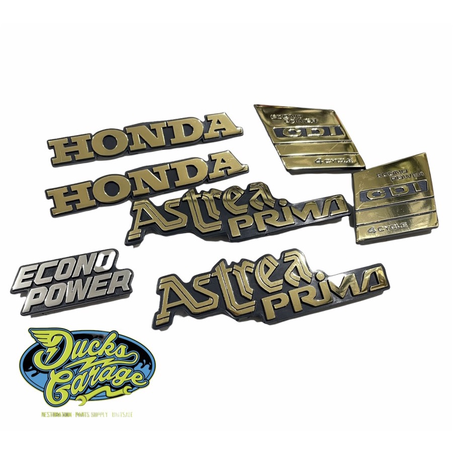 Honda astrea prima GOOD full set decal emblem | Shopee Malaysia