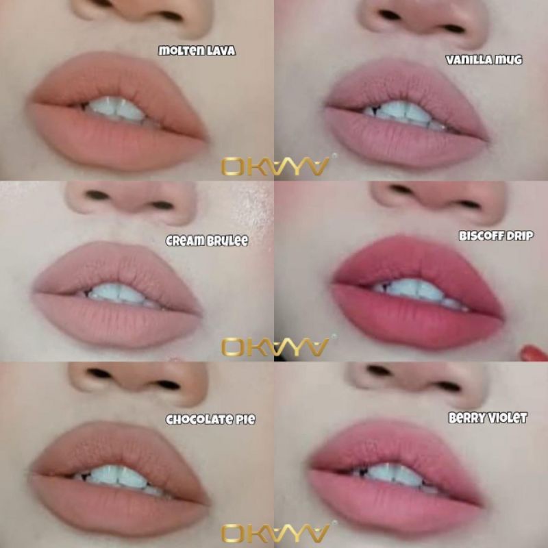 DELICIOUS LIPMATTE 💯 ORIGINAL HQ | Shopee Malaysia