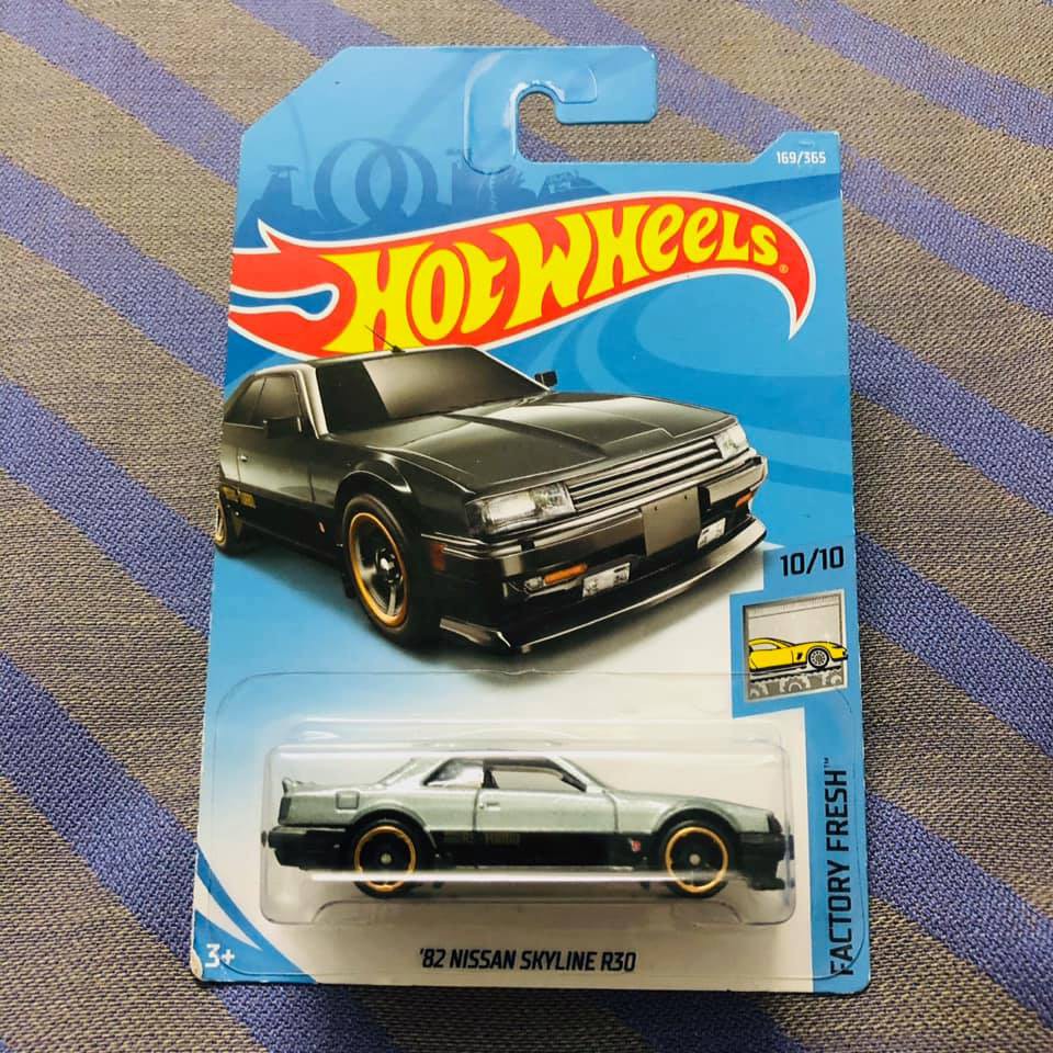 Hot Wheels 82 Nissan Skyline R30 Silver Factory Fresh | Shopee Malaysia