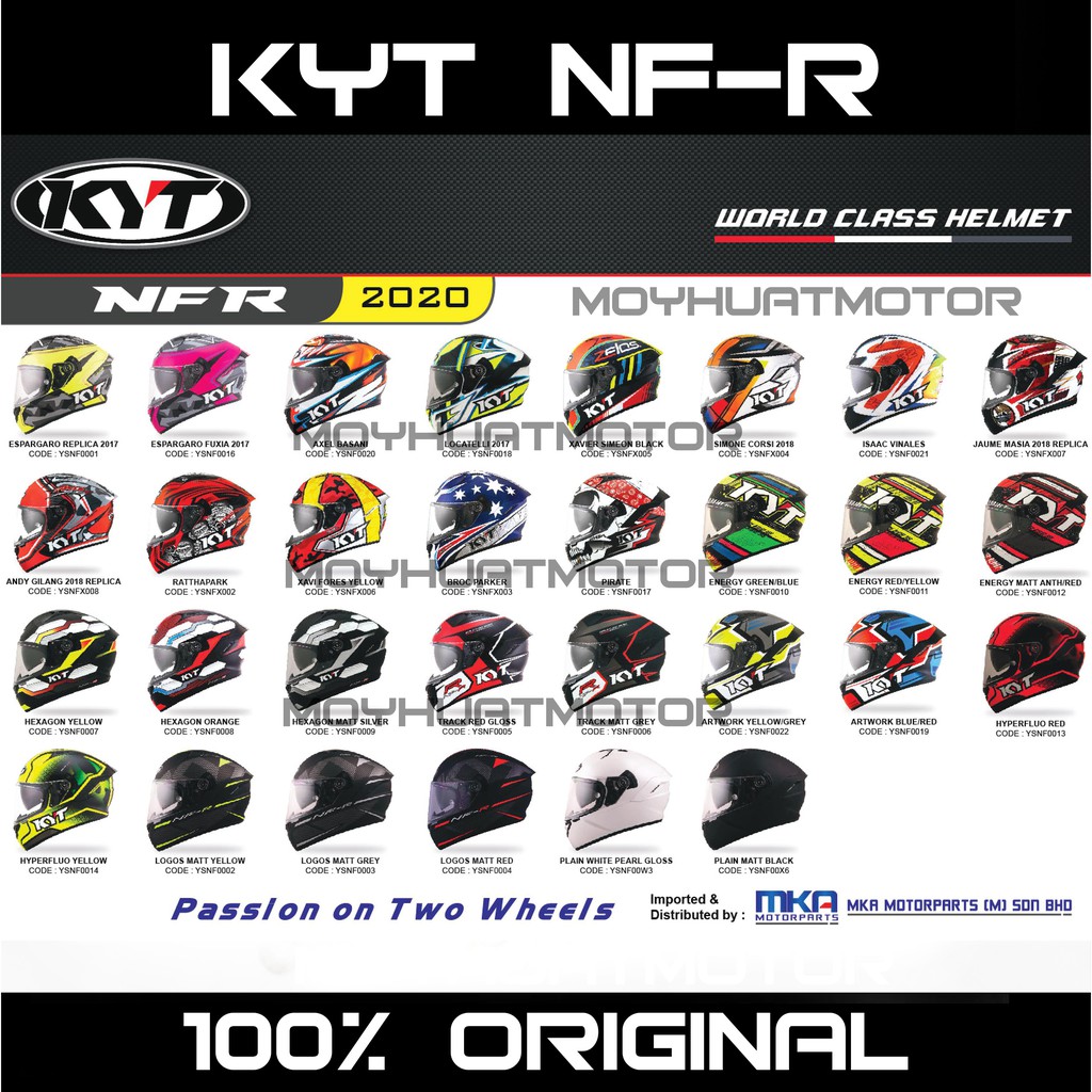 Kyt 2024 nfr helmet