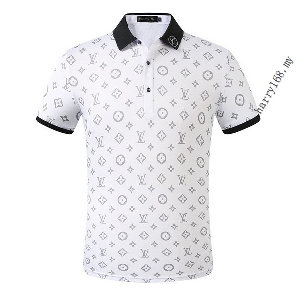 L~V LOUIS men's cotton polo jersey t-shirt shirt top S-XXXL MF496