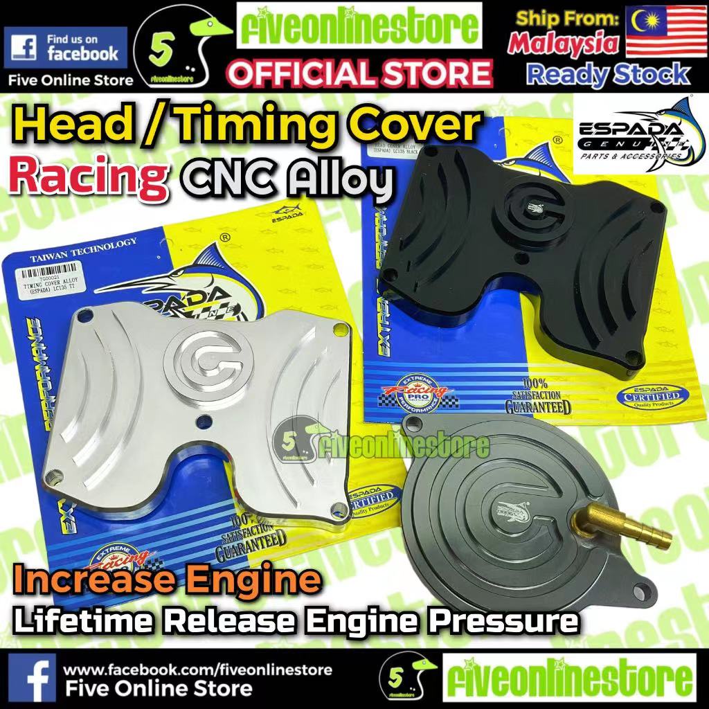 Espada Racing Head Cover Timing Cover Racing CNC Alloy Y15 Y15ZR LC135 ...