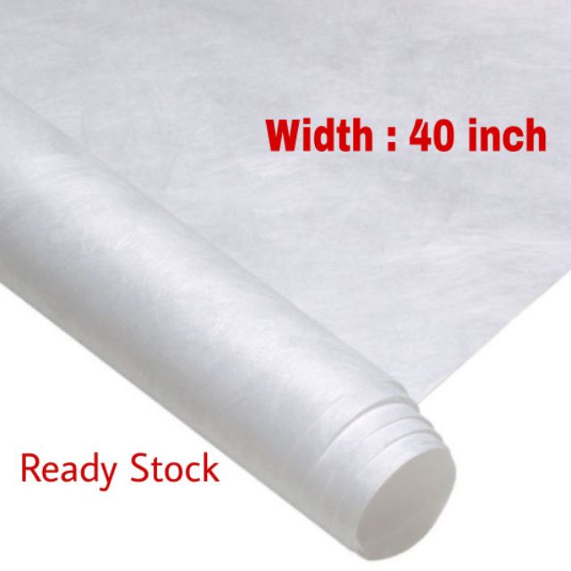 Non Woven Interlining Embroidery Backing(Fusible Interlining)Paper ...