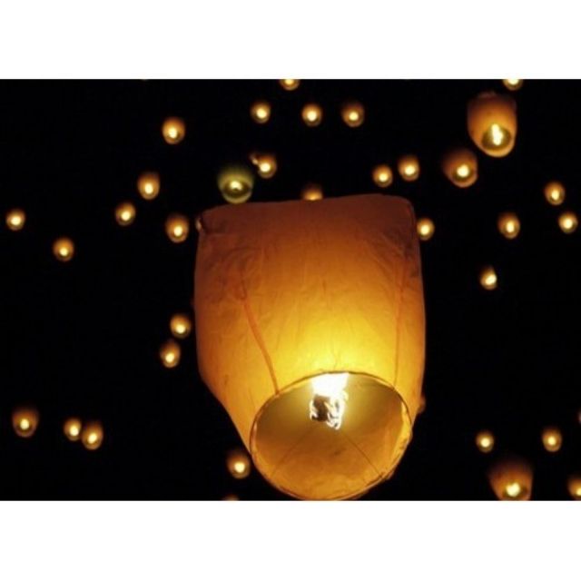 Paper Chinese Lanterns Sky Fly Candle Lamp for Wish Party Wedding Gift