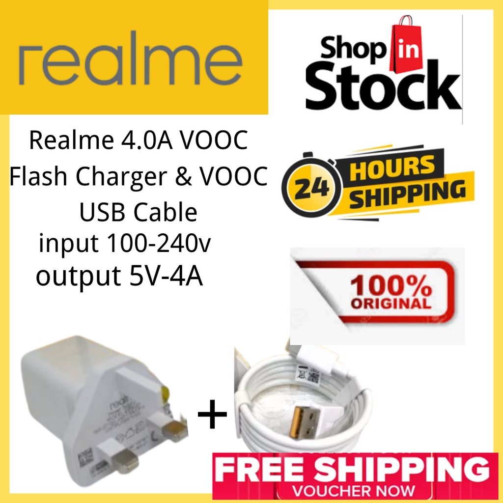 Realme ChargerRealme Adapter With Micro Cable/TYPC C | Shopee Malaysia