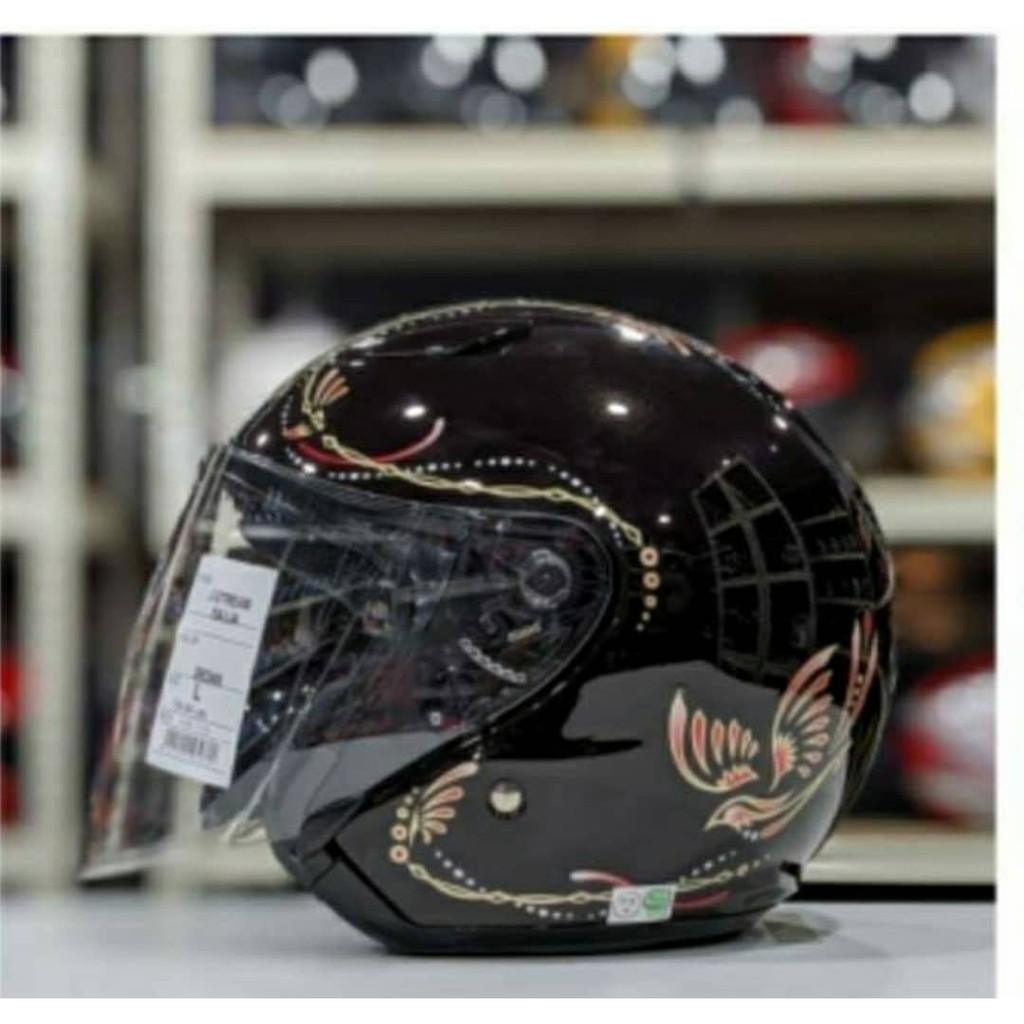 SHOEI J STREAM SALIA HELMET 1TO1 | Shopee Malaysia