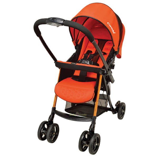 Combi 2025 stroller orange