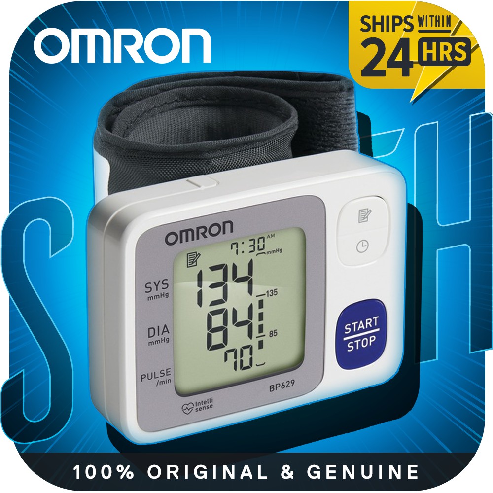 Omron BP629 3 Series Wrist Blood Pressure Monitor 